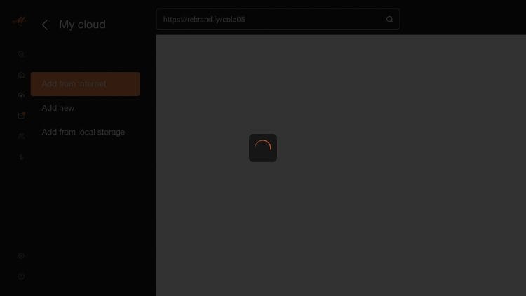 wait for the cloud to initiate in my family cinema apk
