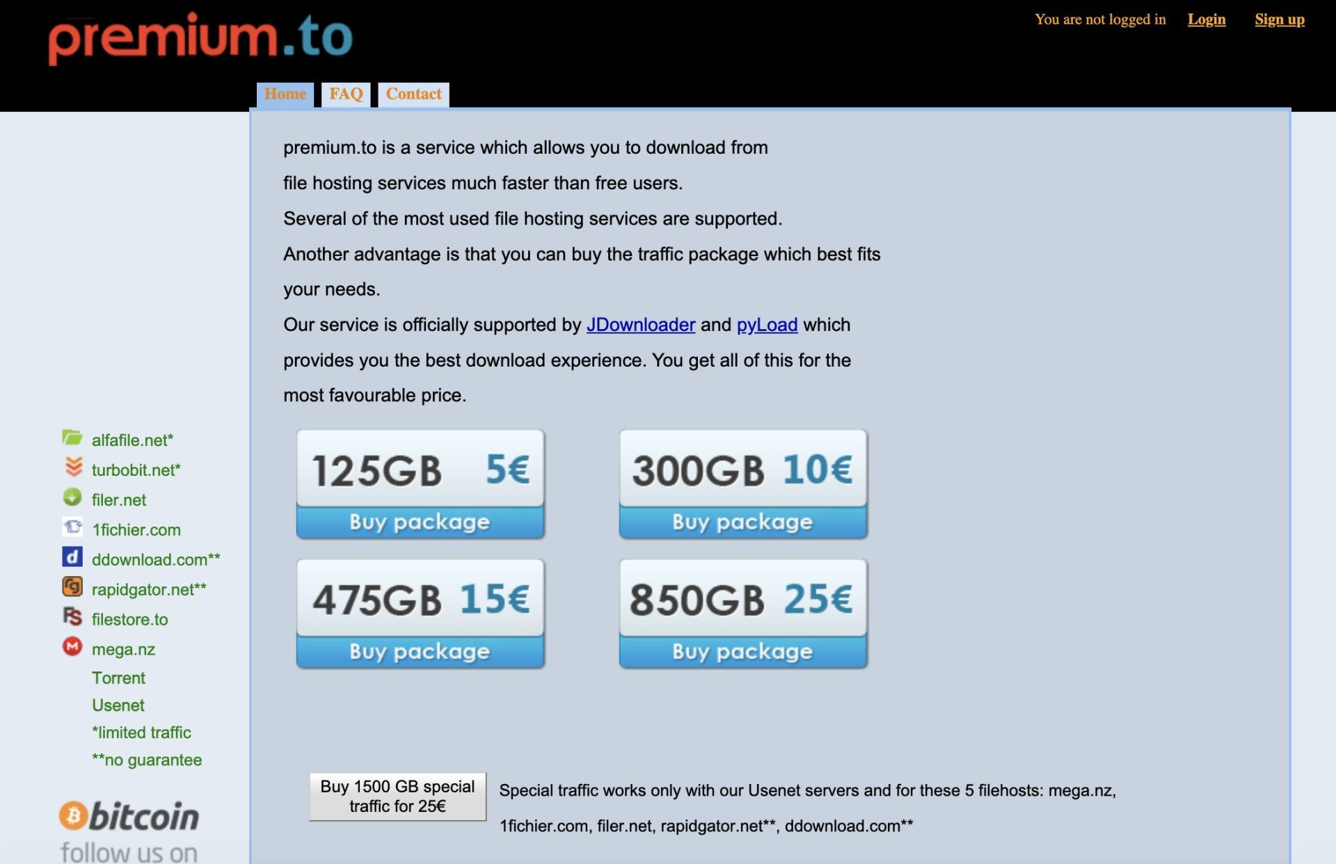 Premium.to Website