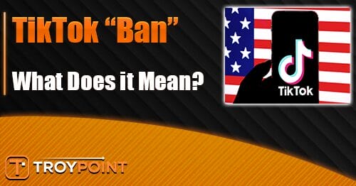 TikTon Ban in the US