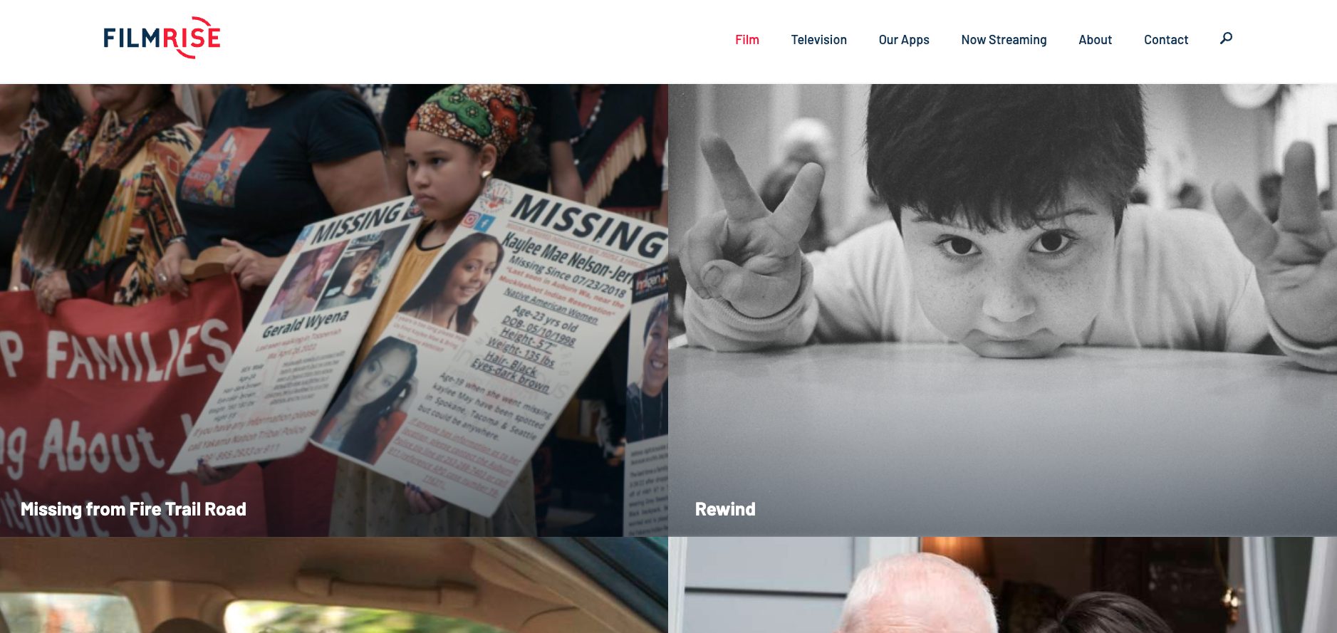 FilmRise Website