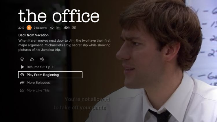 Click Play From Beginning or choose any episode to fully test that the content will play.