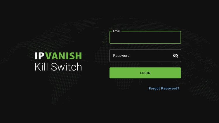 input username and password
