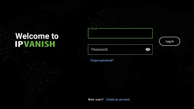 login with IPV credentials