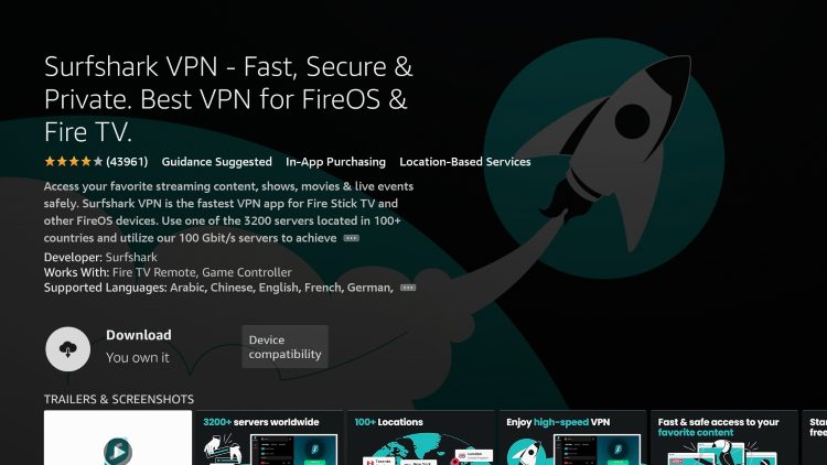 choose download to install vpn for iptv