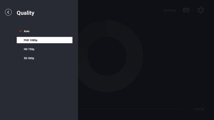 adjust resolution quality