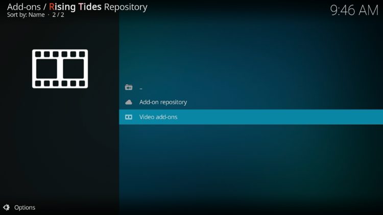 Choose Video Add-Ons