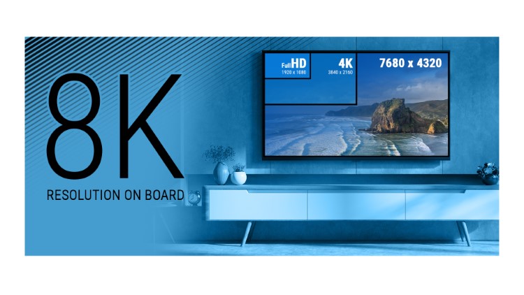 8K Powerful Playback