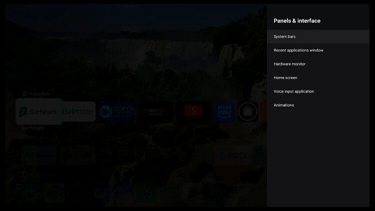 Panels & Interface