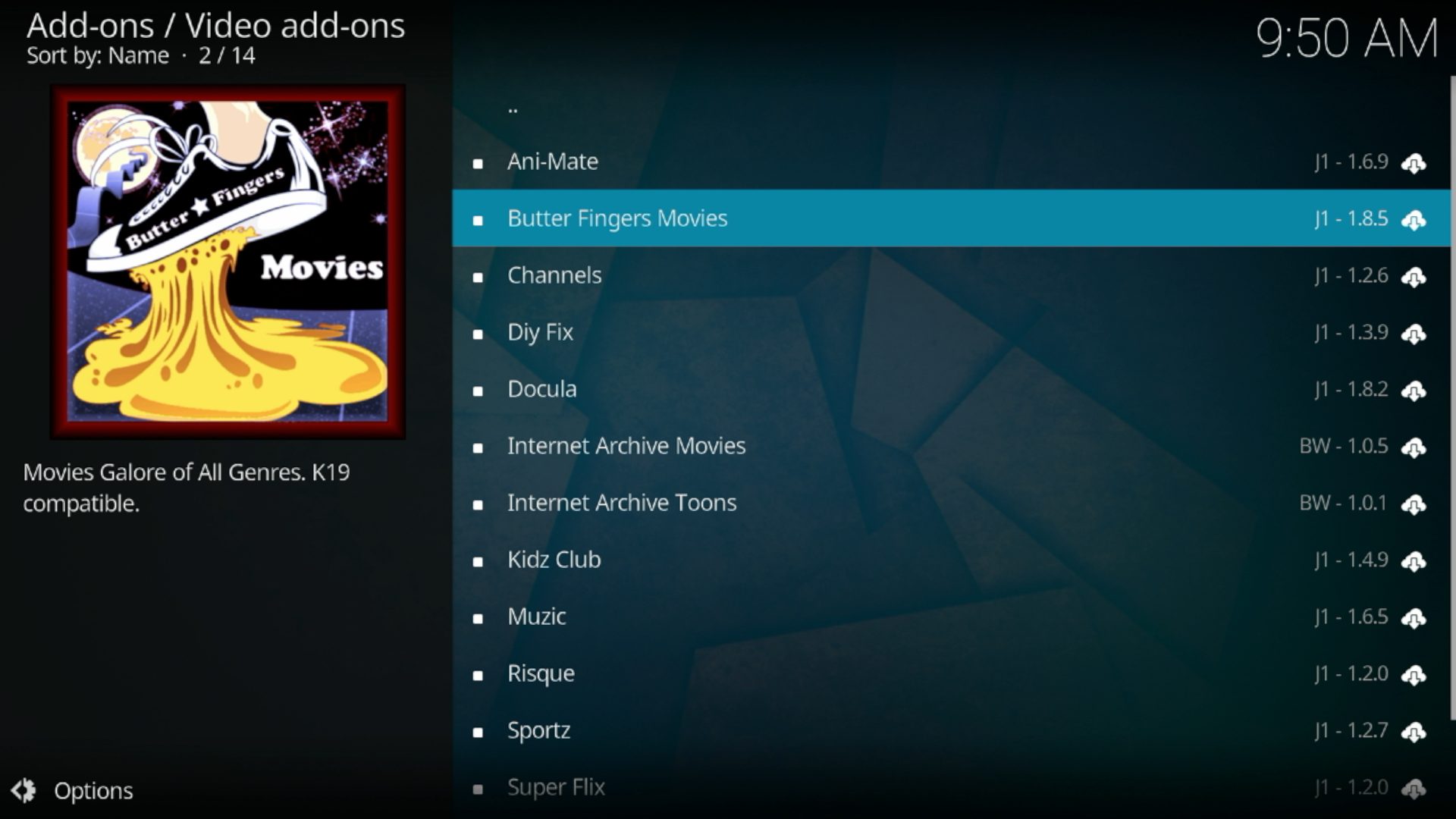 Select Butter Fingers Movies