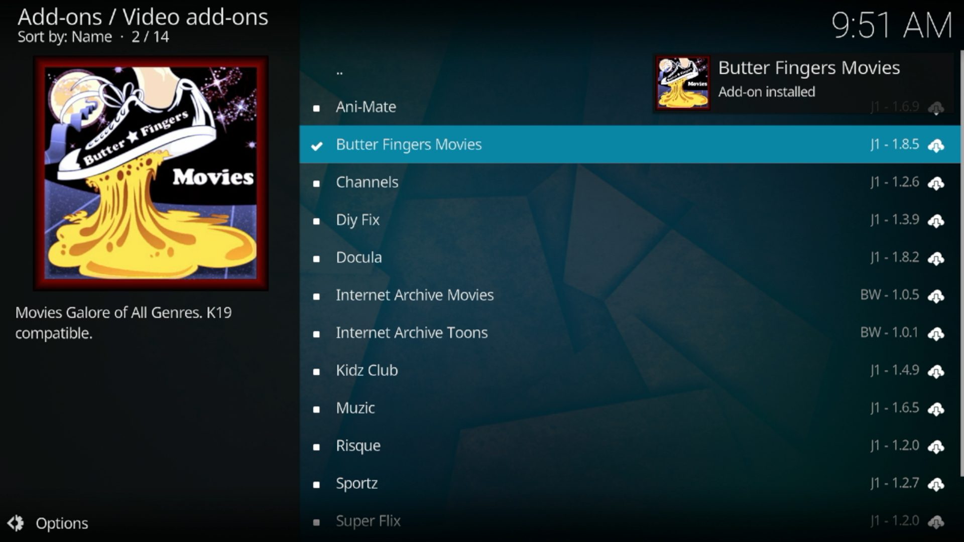 Wait a minute or two for the add-on to fully install