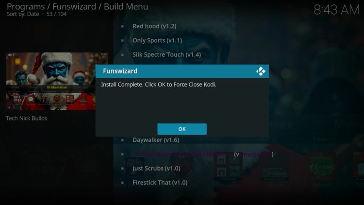 Click OK.
