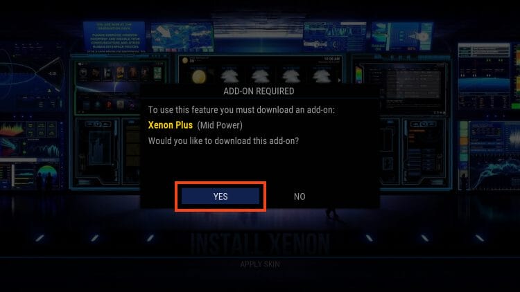 choose yes