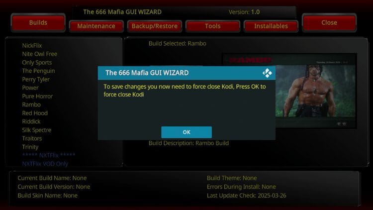 Click OK.