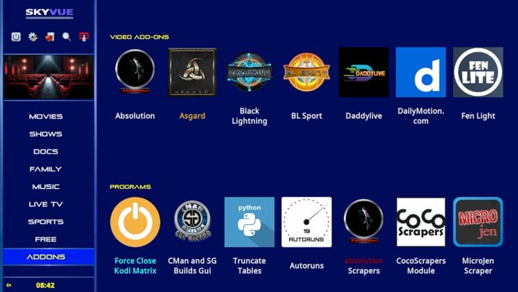 Addons