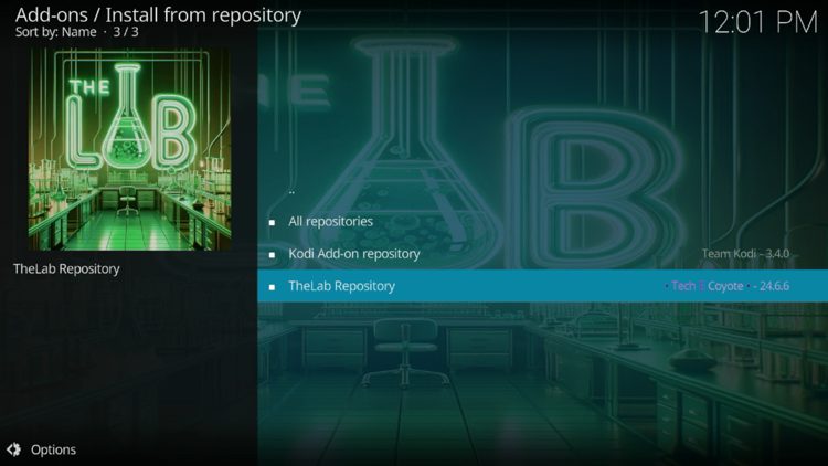 Click TheLab Repository