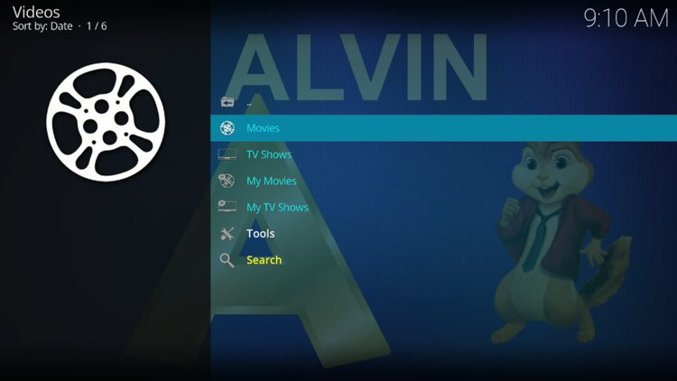 You have successfully installed the Alvin add-on