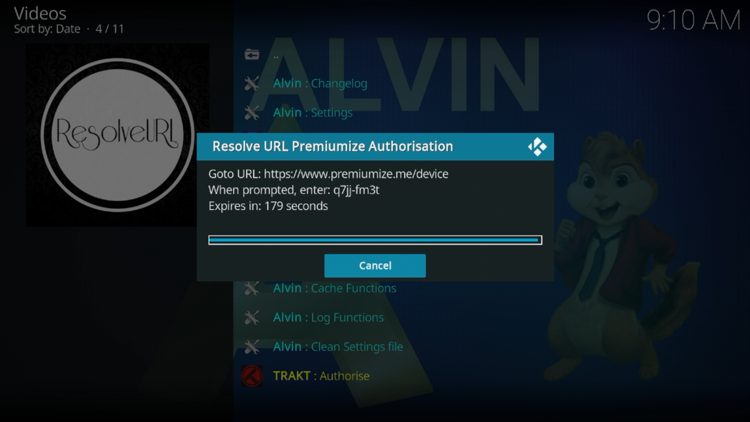 You are then provided with an authorization code.