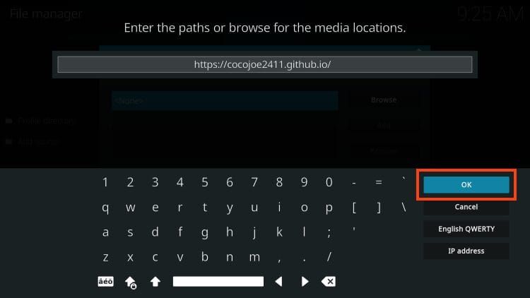 enter cocoscrapers kodi repo url