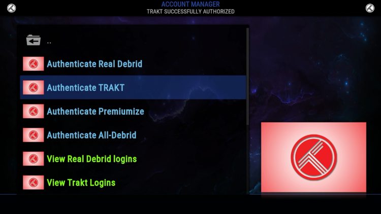 Now return back to Diggz Xenon and you will see an authorization successful message.