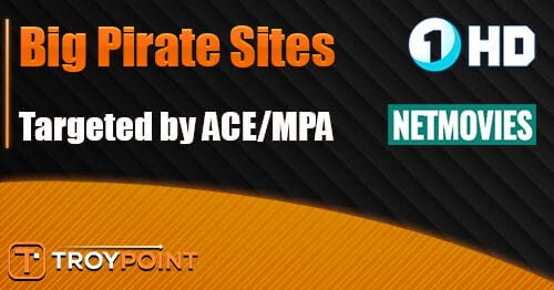 Netmovies and 1HD Targeted by ACE