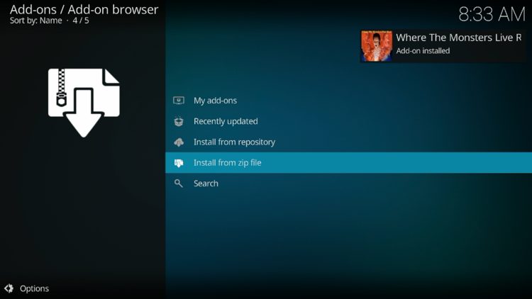The repo installed message will now appear.