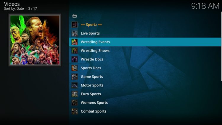 Wrestling Events