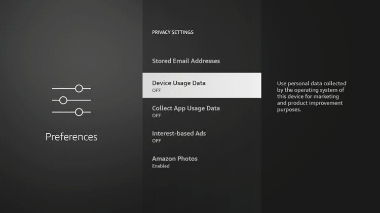 First turn off Device Usage Data.