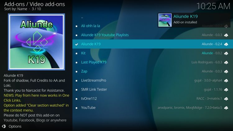 Wait a minute or two for the add-on to fully install
