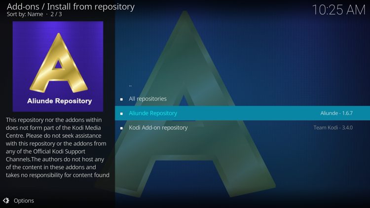 Click Aliunde Repository