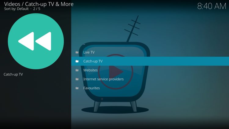Catch Up TV