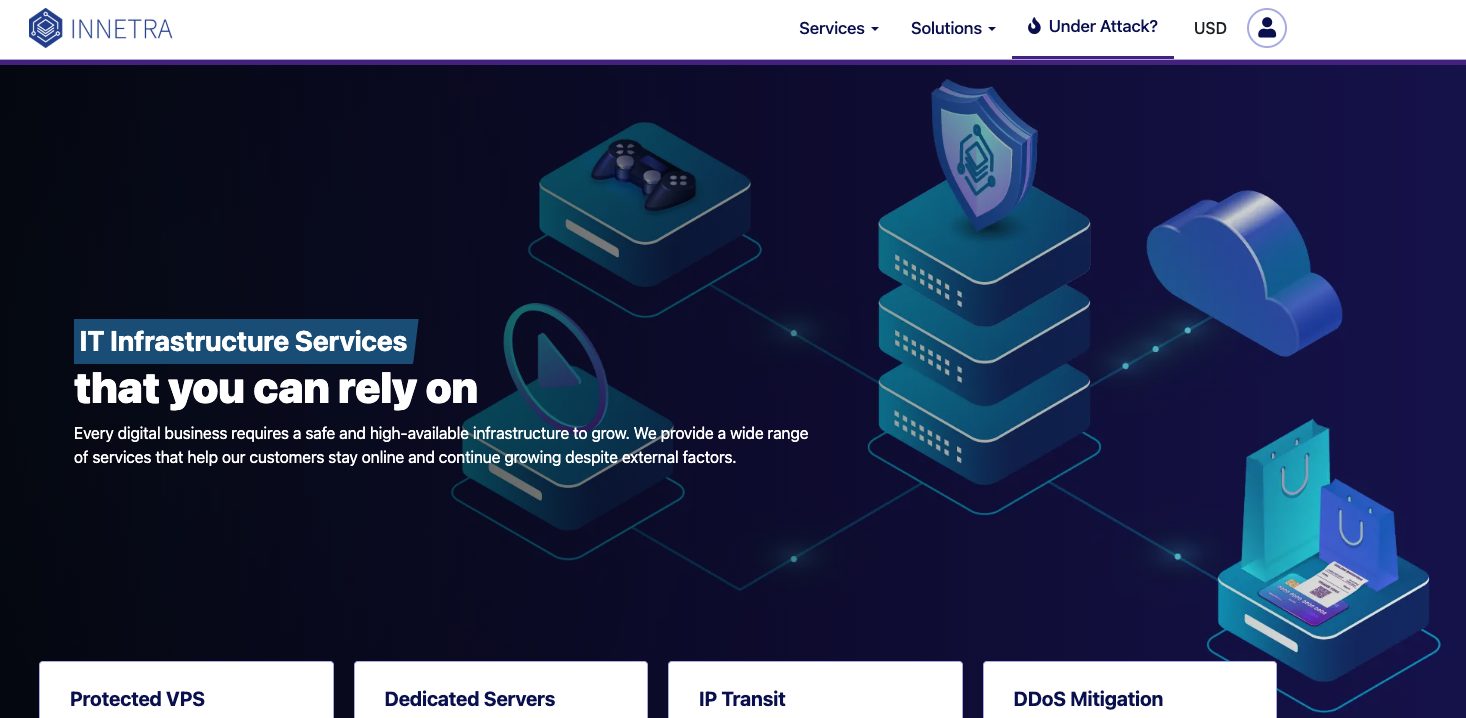 Innetra Website