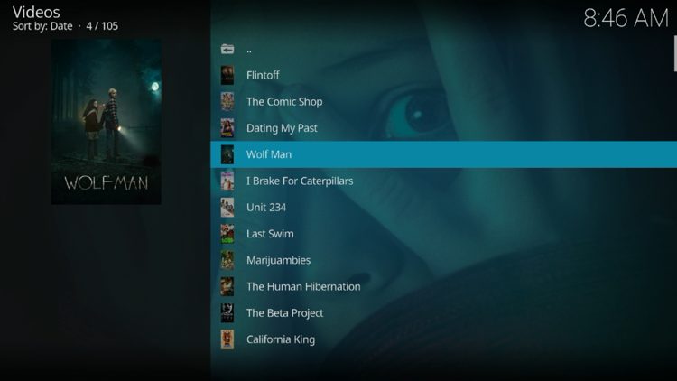 You have successfully installed the EasyFlix add-on