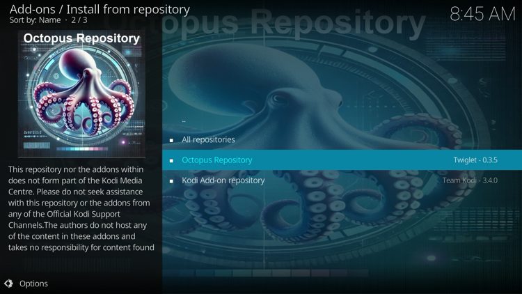 Click Octopus Repository