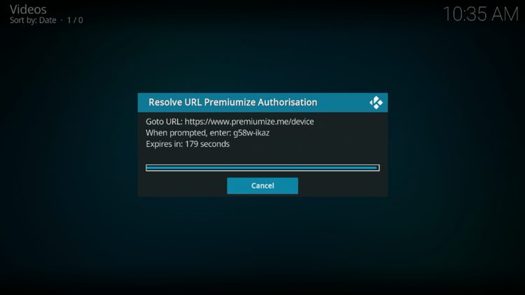 You are then provided with an authorization code.