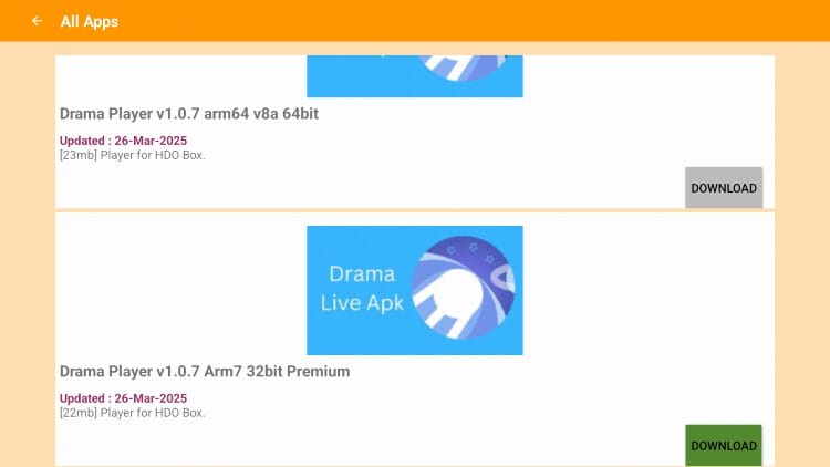 click download