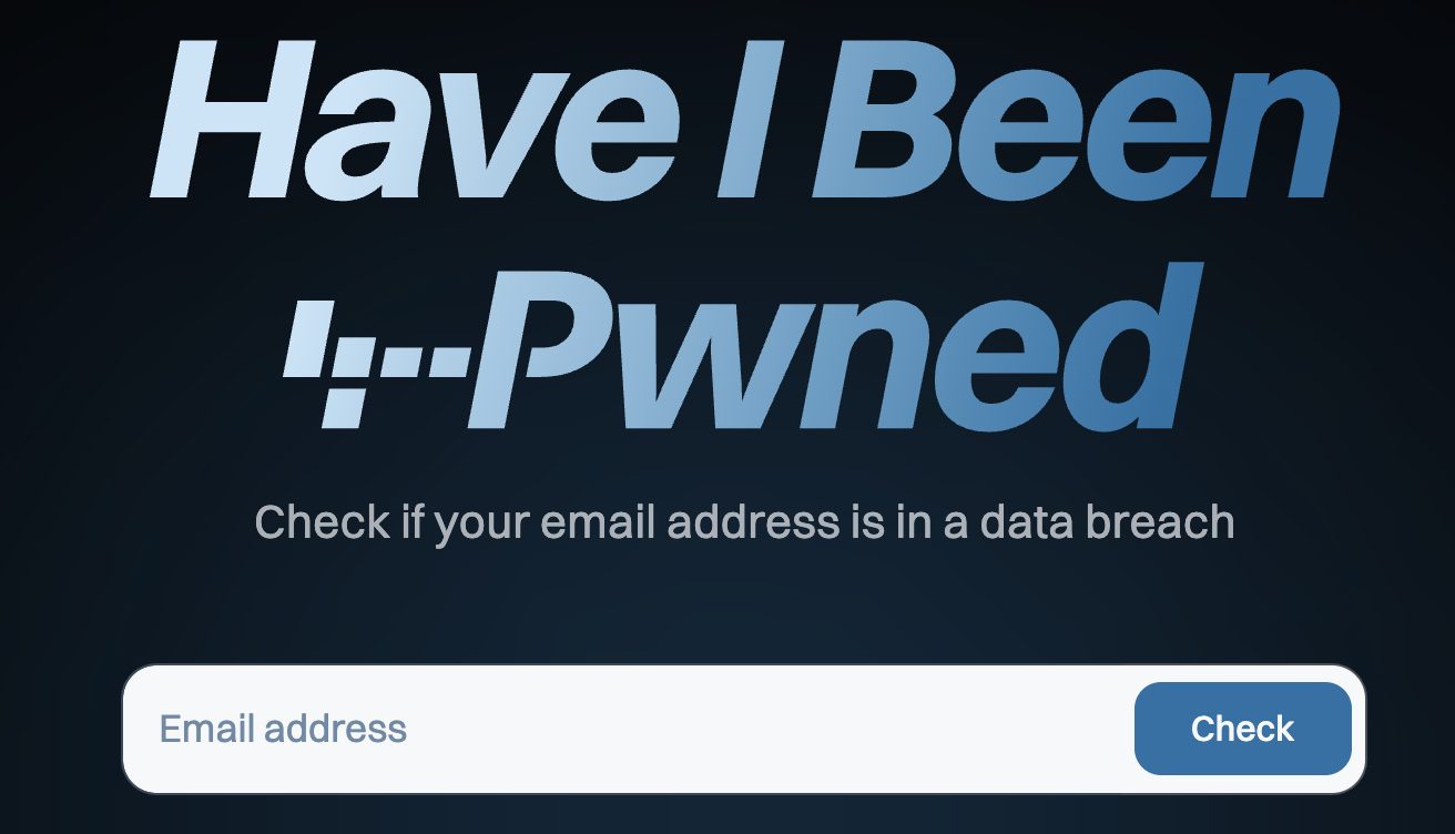 Have I Been Pwned Website
