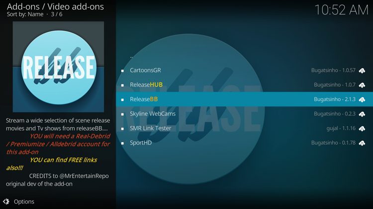 Select ReleaseBB