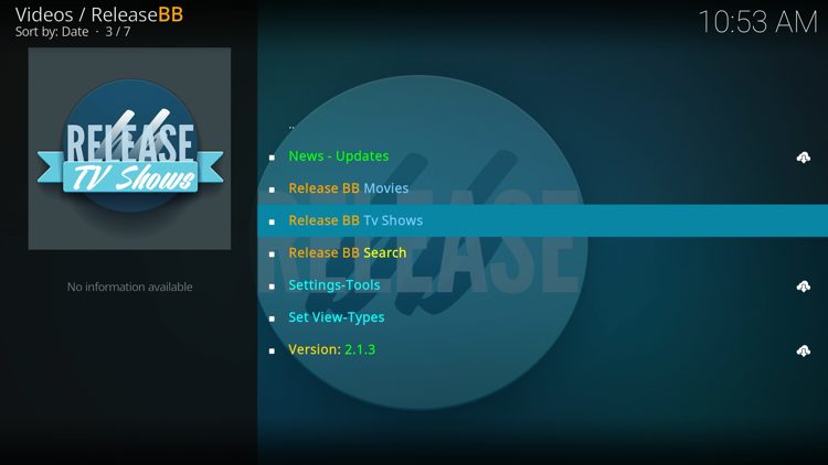 ReleaseBB TV Shows