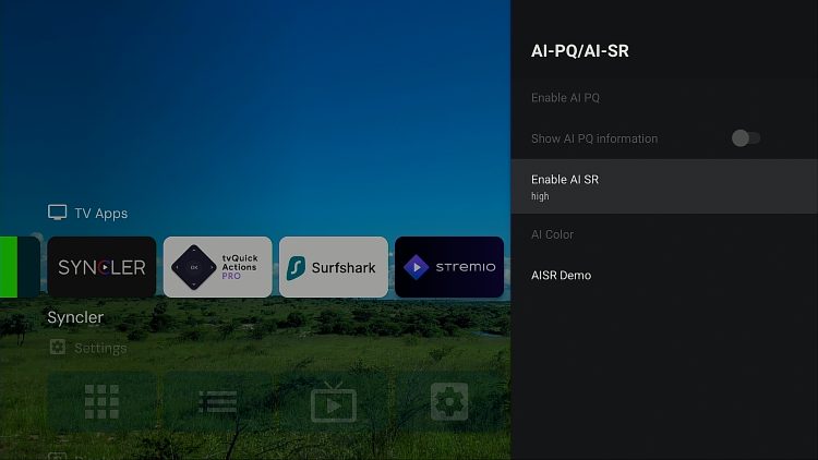 Onn 4K Plus AI Upscaling