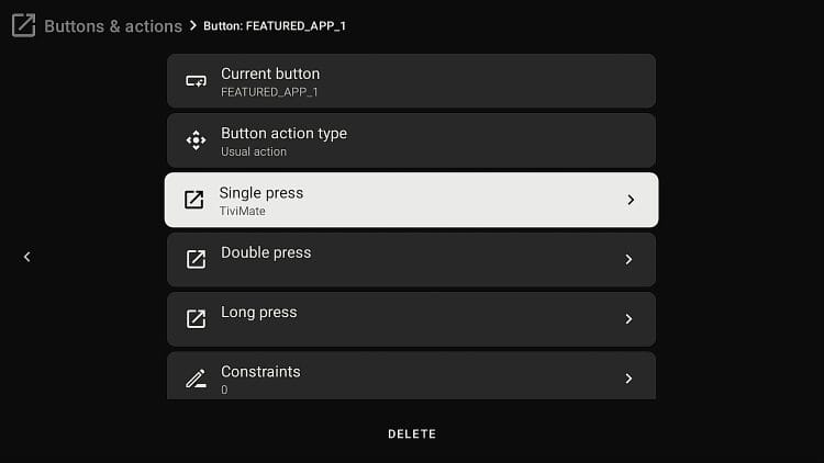 Free TV Button