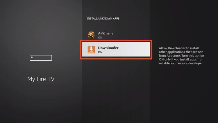 enable unknown sources to jailbreak firestick