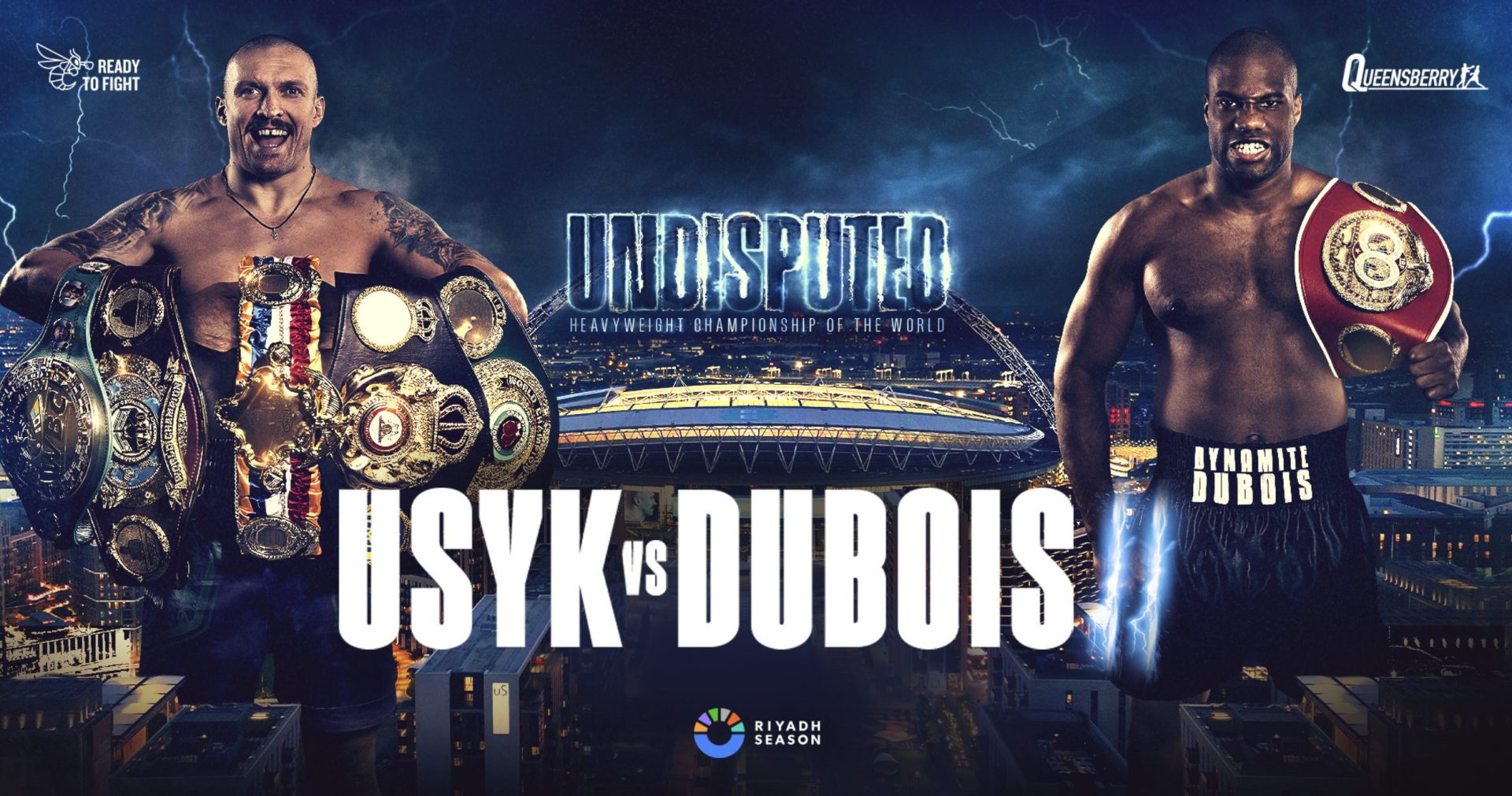 How to Stream Oleksandr Usyk and Daniel Dubois 2