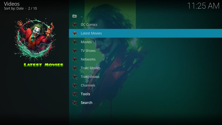 Jokers Absolution home screen