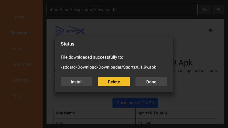 How to Install SportzX APK on Firestick & Android TV (v1.9)