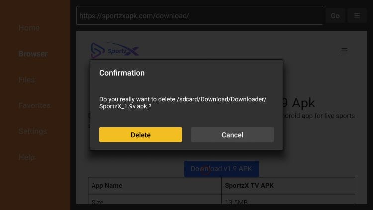 How to Install SportzX APK on Firestick & Android TV (V2.1)