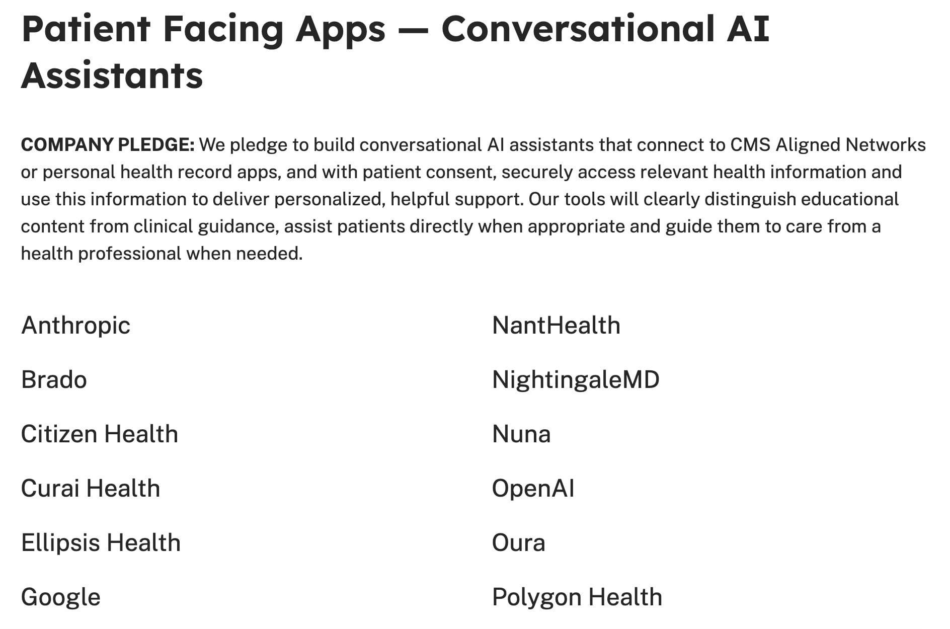 Involved Tech Companies