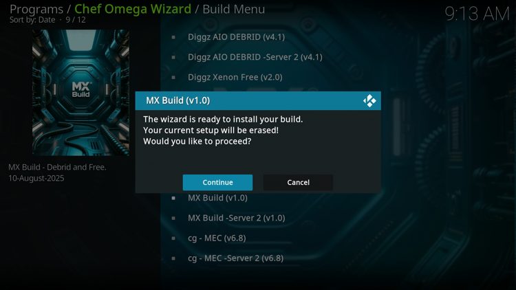 How to Install MX Build on Kodi (New Option From Diggz Repo)