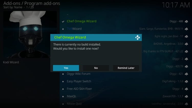 select yes