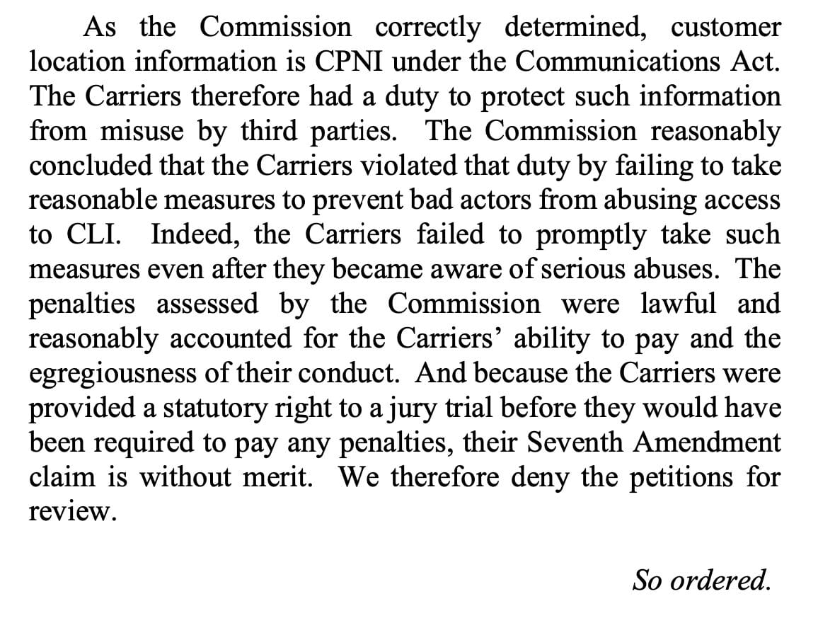 Conclusion from U.S. District Court of Appeals