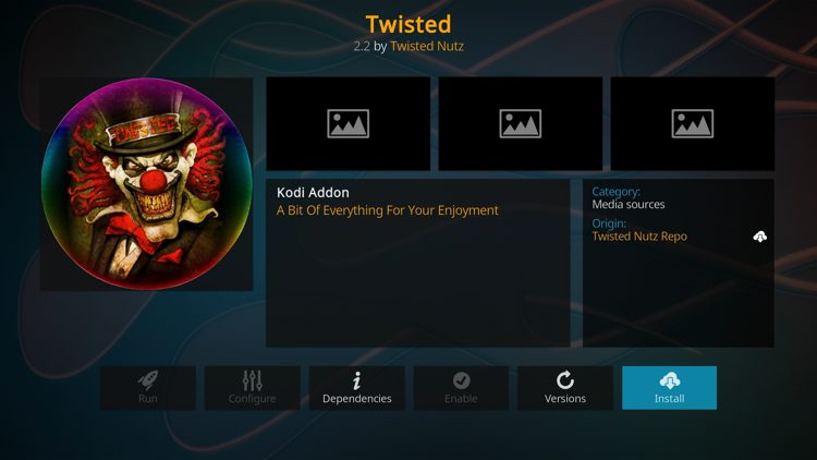 Click Install